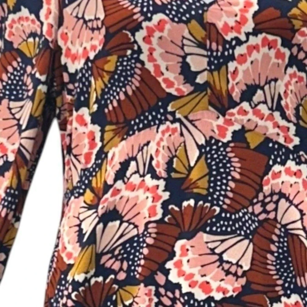 Boden Dress Maroon 12 - Picture 5 of 16